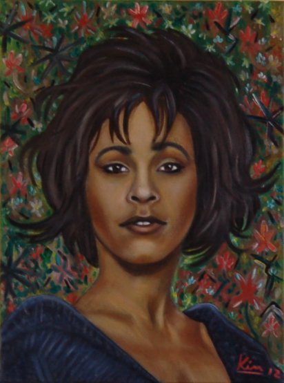 Oil Painting > Tempest ( Whitney Houston )